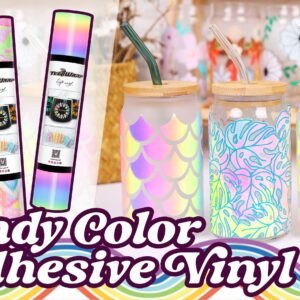 Candy Colour Adhesive Vinyl