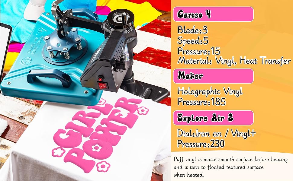 Glow In the Dark Puff Heat Transfer Vinyl - Image 4