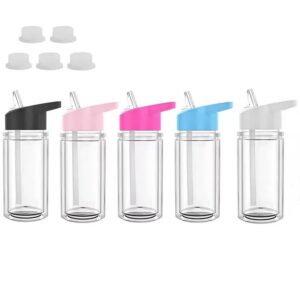 10oz Kids Acrylic Snow Globe Cups