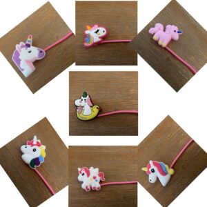 Unicorn Straw Toppers