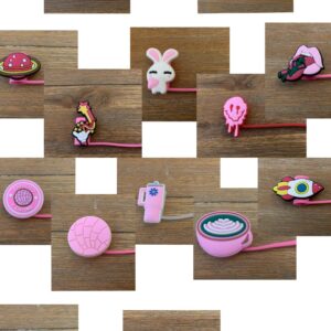 Funky Random Straw Toppers