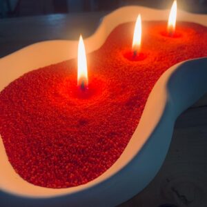 Small Sand Candle Gift Set