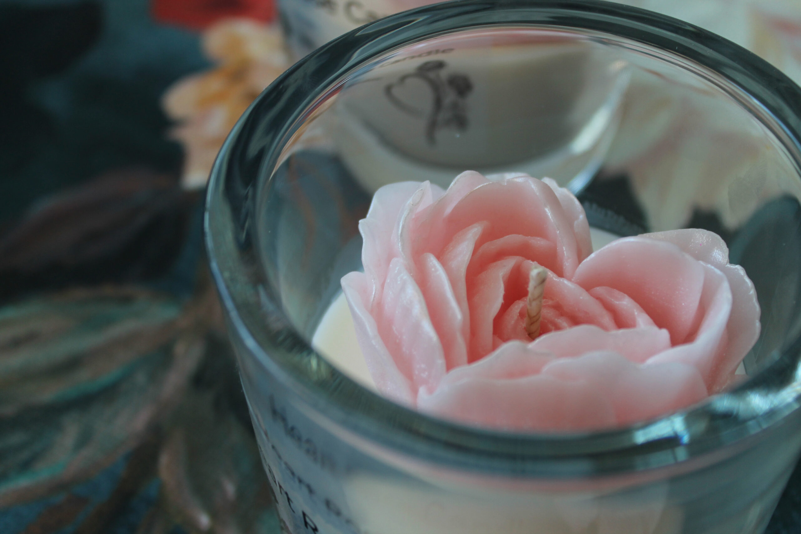 Heart Rose Candle - Image 4