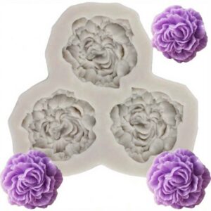 Peony Flower Silicone Mould