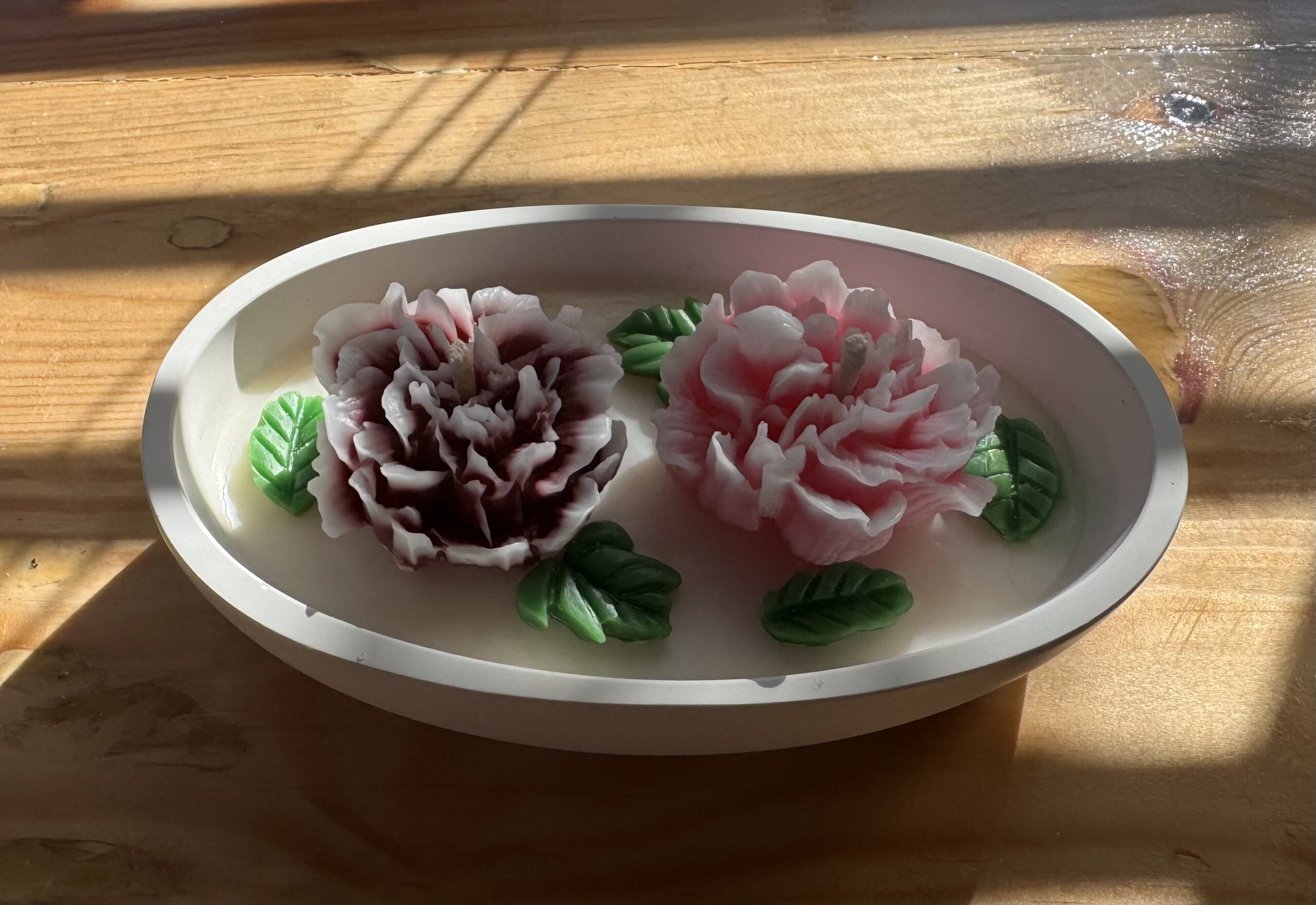 Petal Promises Flower Candle - Image 2