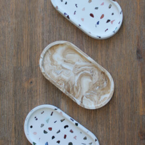 Oval Stone, Marble Tray