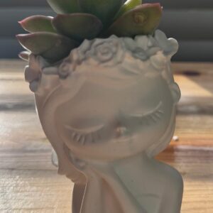 Hush Girl | Listening Girl Vase