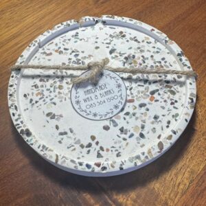 Small Round Stone Tray