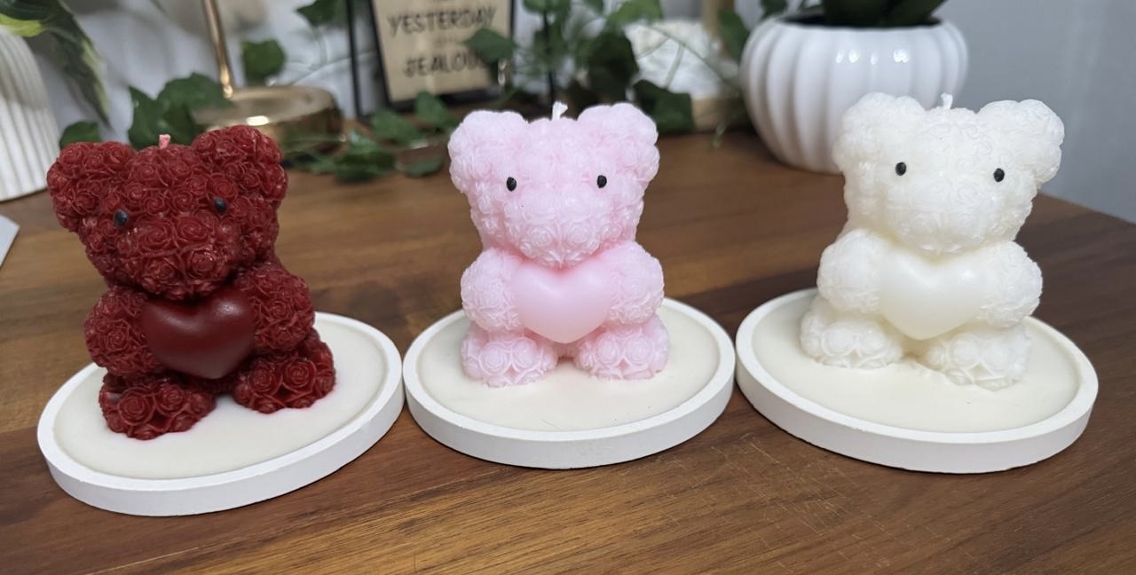 Blossoming Teddy Tray